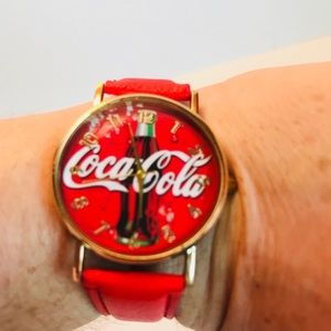 NEW Coca Cola Collector Red Unisex Watch
